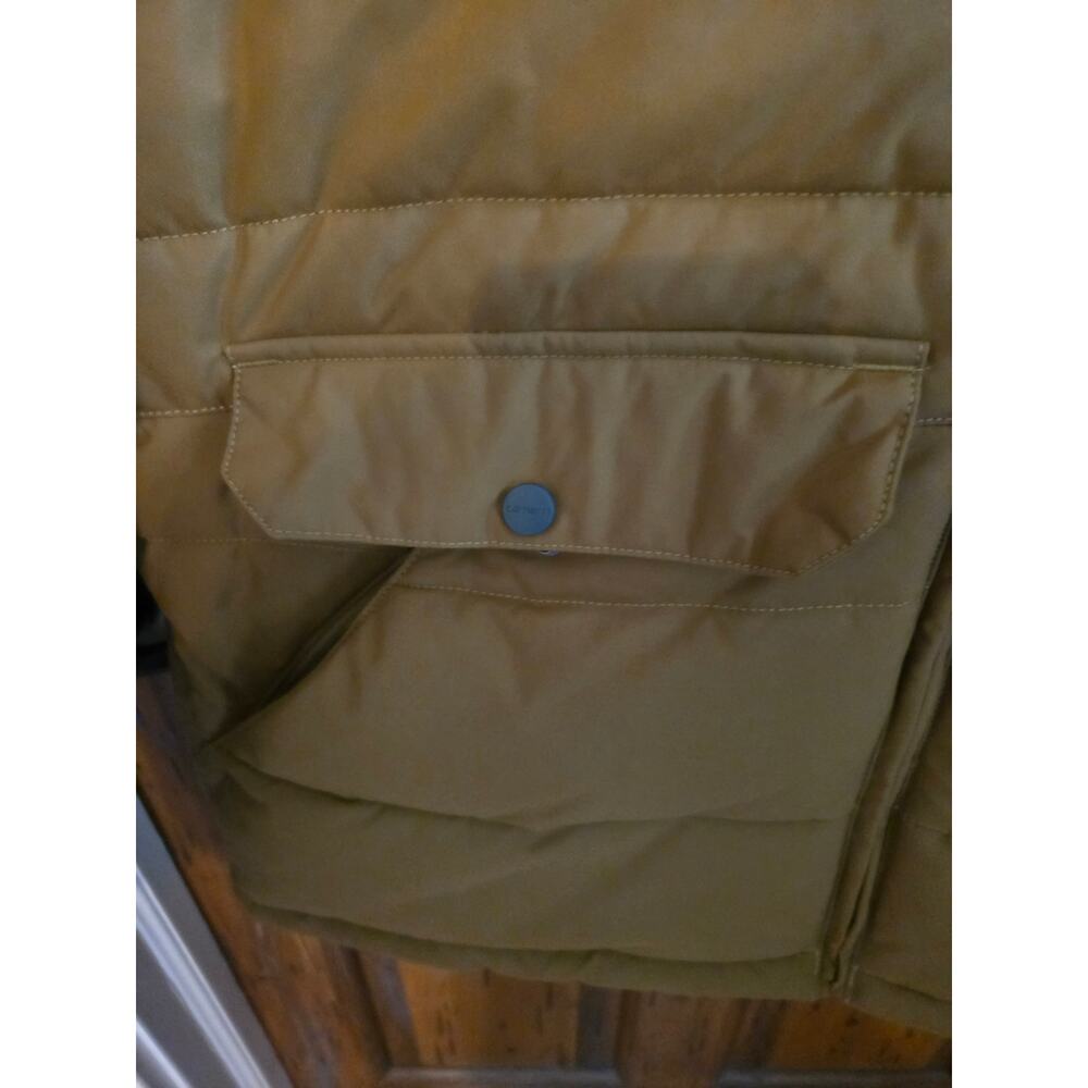 Carhartt Youth/Womans Montana Sherpa-Lined Puffer Jacket SizeL Womans Size S EUC - Picture 5 of 6